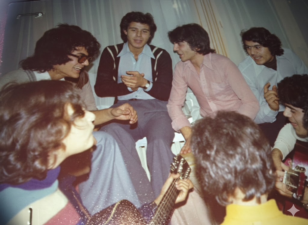 A la maison des jeunes 1976