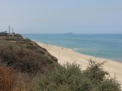 Ashkelon   la plage