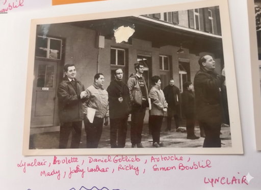 Lynclair,Boulette, Gotlieb, Autruche, Mady,Busbib